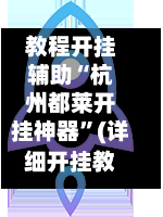 教程开挂辅助“杭州都莱开挂神器”(详细开挂教程)-第2张图片