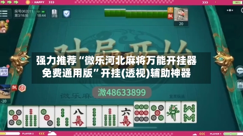 强力推荐“微乐河北麻将万能开挂器免费通用版	”开挂(透视)辅助神器-第2张图片