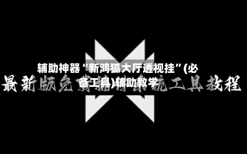 辅助神器“新鸿狐大厅透视挂	”(必备工具)辅助教学-第1张图片