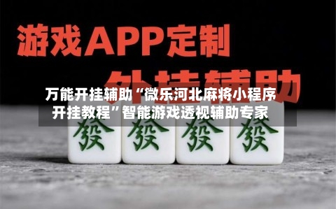 万能开挂辅助“微乐河北麻将小程序开挂教程”智能游戏透视辅助专家-第2张图片