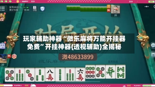 玩家辅助神器“微乐麻将万能开挂器免费”开挂神器{透视辅助}全揭秘-第2张图片