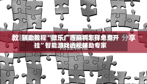 辅助教程“微乐广西麻将怎样免费开挂”智能游戏透视辅助专家-第2张图片
