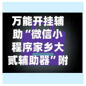 万能开挂辅助“微信小程序家乡大贰辅助器	”附开挂脚本详细教程-第1张图片