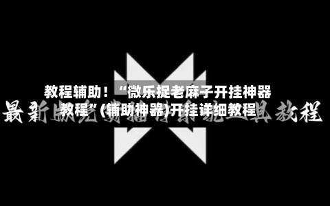 教程辅助！“微乐捉老麻子开挂神器教程	”(辅助神器)开挂详细教程-第2张图片