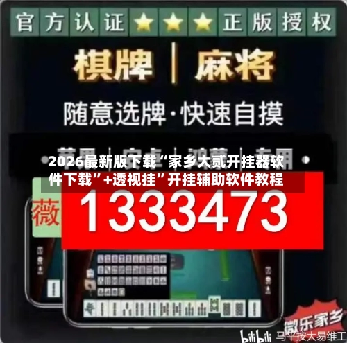 2026最新版下载“家乡大贰开挂器软件下载”+透视挂	”开挂辅助软件教程-第2张图片