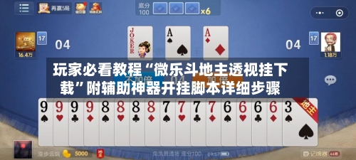 玩家必看教程“微乐斗地主透视挂下载	”附辅助神器开挂脚本详细步骤-第2张图片