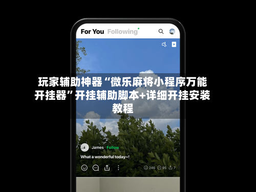 玩家辅助神器“微乐麻将小程序万能开挂器”开挂辅助脚本+详细开挂安装教程-第2张图片