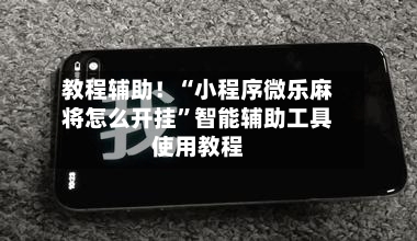 教程辅助！“小程序微乐麻将怎么开挂	”智能辅助工具使用教程-第1张图片