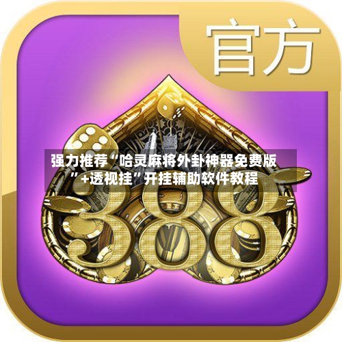 强力推荐“哈灵麻将外卦神器免费版”+透视挂”开挂辅助软件教程-第2张图片