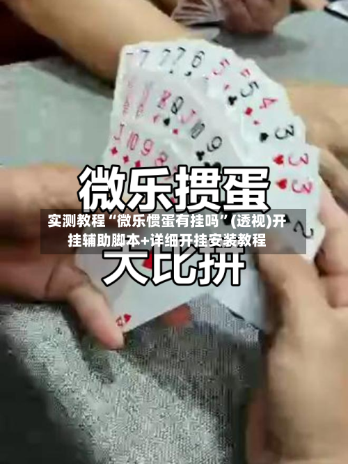 实测教程“微乐惯蛋有挂吗”(透视)开挂辅助脚本+详细开挂安装教程-第1张图片