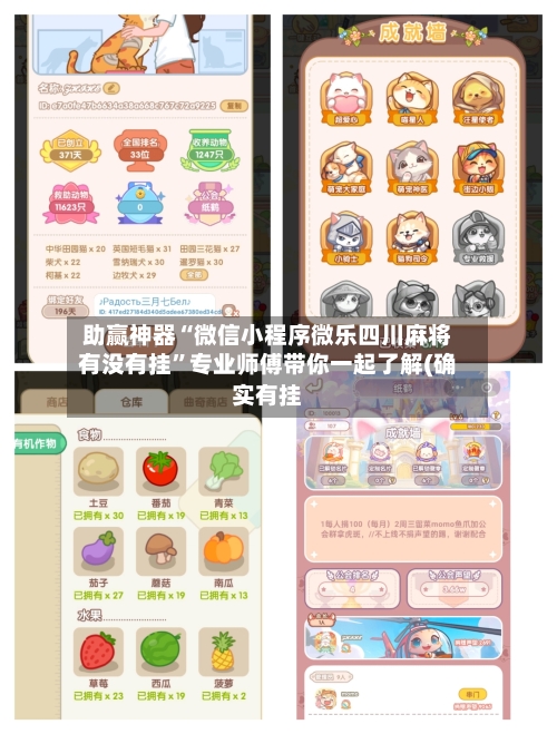 助赢神器“微信小程序微乐四川麻将有没有挂”专业师傅带你一起了解(确实有挂-第1张图片