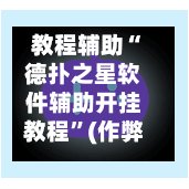 教程辅助“德扑之星软件辅助开挂教程	”(作弊)辅助透视教程-第2张图片