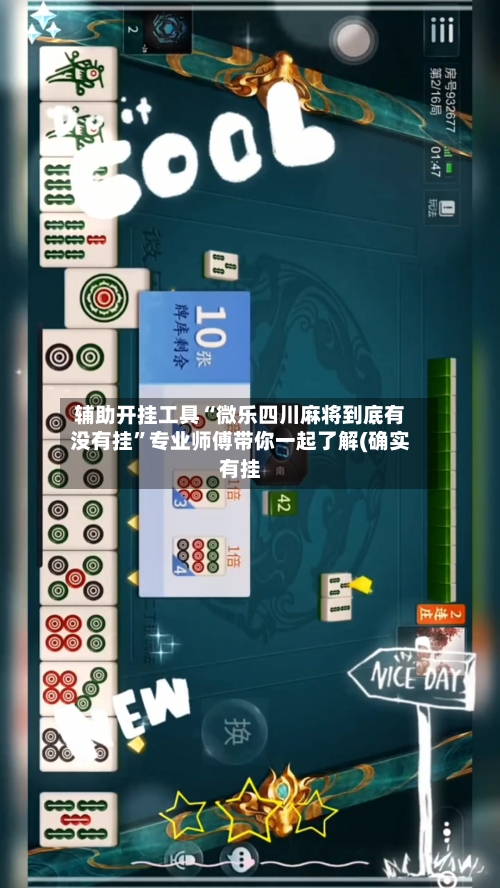 辅助开挂工具“微乐四川麻将到底有没有挂	”专业师傅带你一起了解(确实有挂-第3张图片