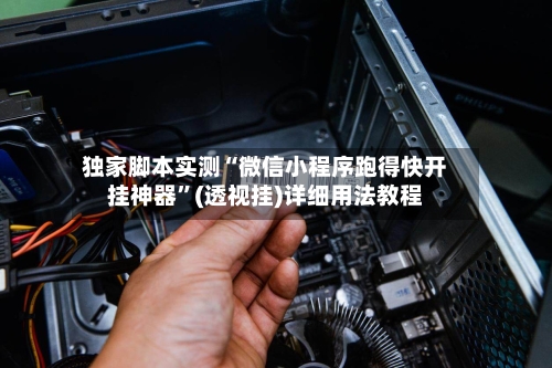 独家脚本实测“微信小程序跑得快开挂神器”(透视挂)详细用法教程-第2张图片