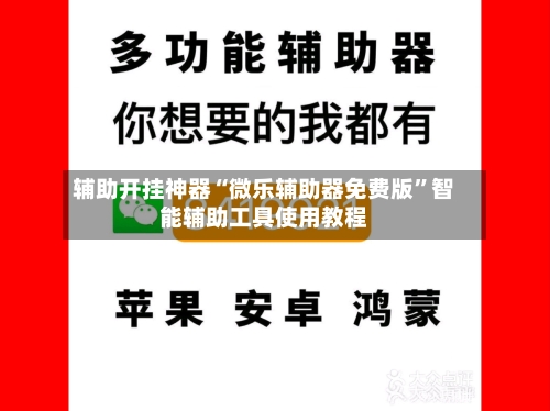 辅助开挂神器“微乐辅助器免费版”智能辅助工具使用教程-第2张图片