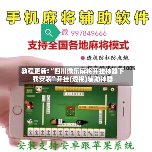 教程更新!“四川微乐麻将开挂神器下载安装”开挂(透视)辅助神器-第2张图片