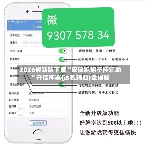 2026最新版下载“皮皮跑胡子挂辅助”开挂神器{透视辅助}全揭秘-第3张图片