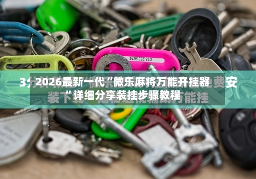 2026最新一代“微乐麻将万能开挂器”详细分享装挂步骤教程-第2张图片