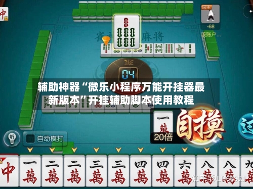 辅助神器“微乐小程序万能开挂器最新版本”开挂辅助脚本使用教程-第1张图片
