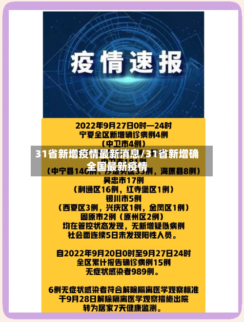 31省新增疫情最新消息/31省新增确全国最新疫情-第1张图片