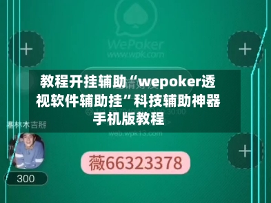 教程开挂辅助“wepoker透视软件辅助挂”科技辅助神器手机版教程-第1张图片