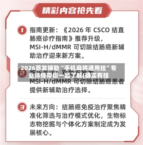2026首发辅助“手机麻将通用挂”专业师傅带你一起了解(确实有挂-第1张图片