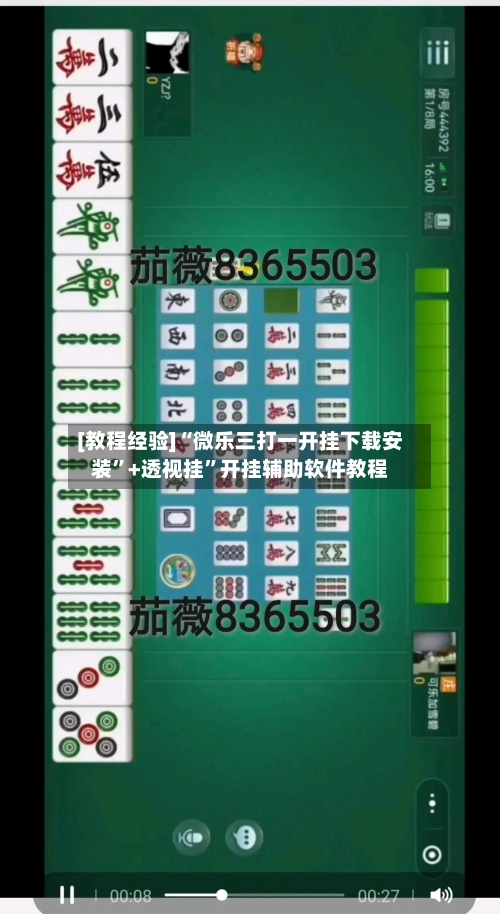[教程经验]“微乐三打一开挂下载安装	”+透视挂”开挂辅助软件教程-第1张图片