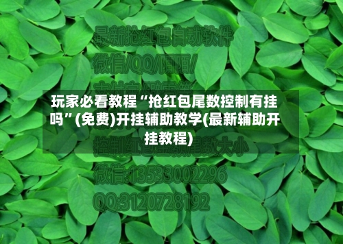 玩家必看教程“抢红包尾数控制有挂吗”(免费)开挂辅助教学(最新辅助开挂教程)-第2张图片