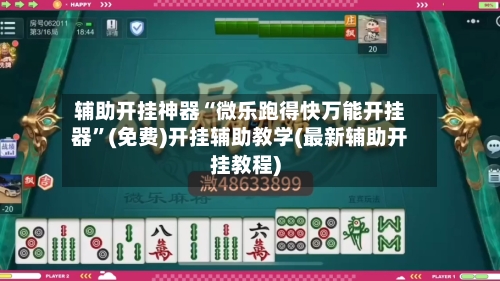 辅助开挂神器“微乐跑得快万能开挂器”(免费)开挂辅助教学(最新辅助开挂教程)-第3张图片