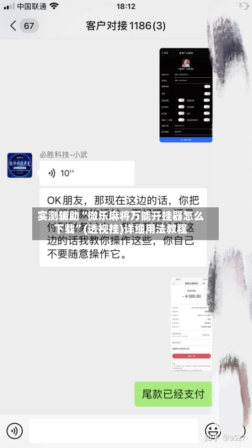 实测辅助“微乐麻将万能开挂器怎么下载”(透视挂)详细用法教程-第3张图片