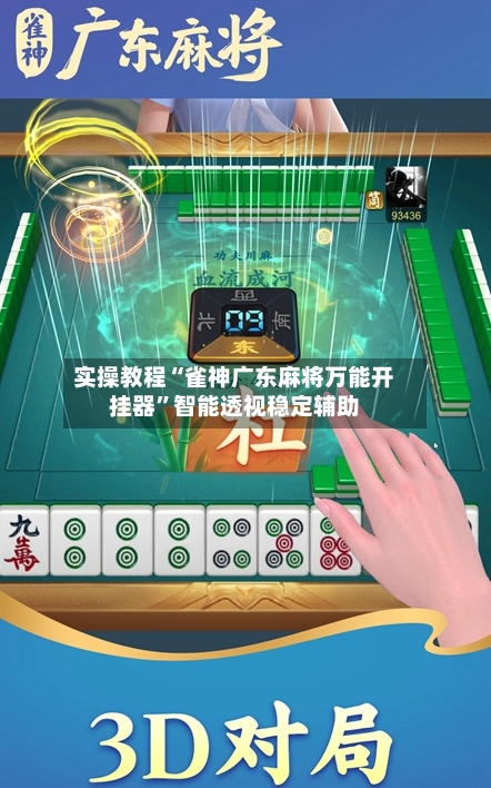 实操教程“雀神广东麻将万能开挂器”智能透视稳定辅助-第1张图片