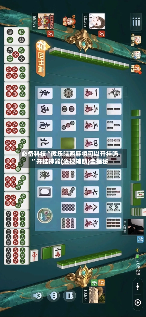 必备科技“微乐陕西麻将可以开挂吗”开挂神器{透视辅助}全揭秘-第1张图片