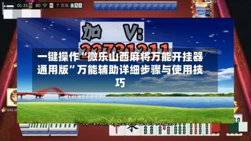 一键操作“微乐山西麻将万能开挂器通用版”万能辅助详细步骤与使用技巧-第3张图片