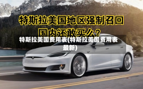 特斯拉美国费用表(特斯拉美国费用表最新)-第1张图片