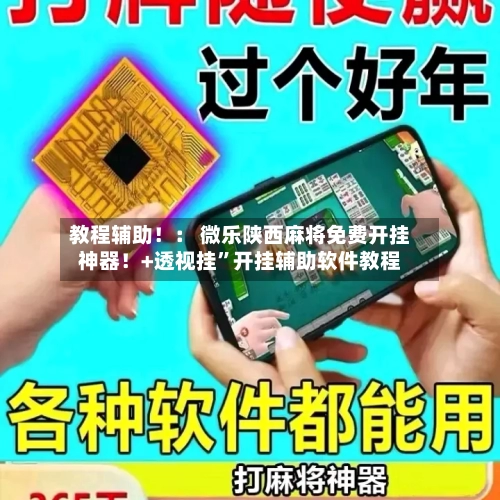 教程辅助！： 微乐陕西麻将免费开挂神器！+透视挂	”开挂辅助软件教程-第2张图片