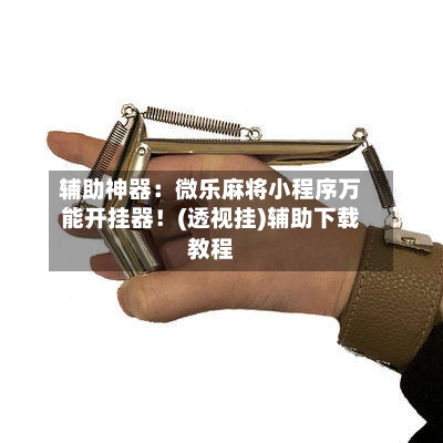 辅助神器:微乐麻将小程序万能开挂器!(透视挂)辅助下载教程-第2张图片
