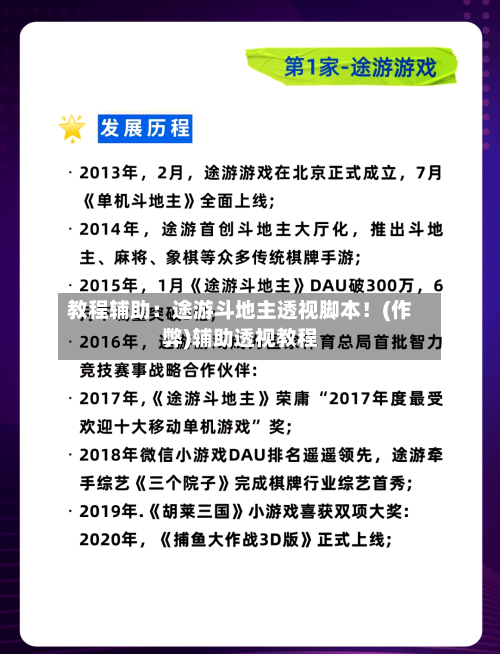 教程辅助:途游斗地主透视脚本!(作弊)辅助透视教程-第2张图片