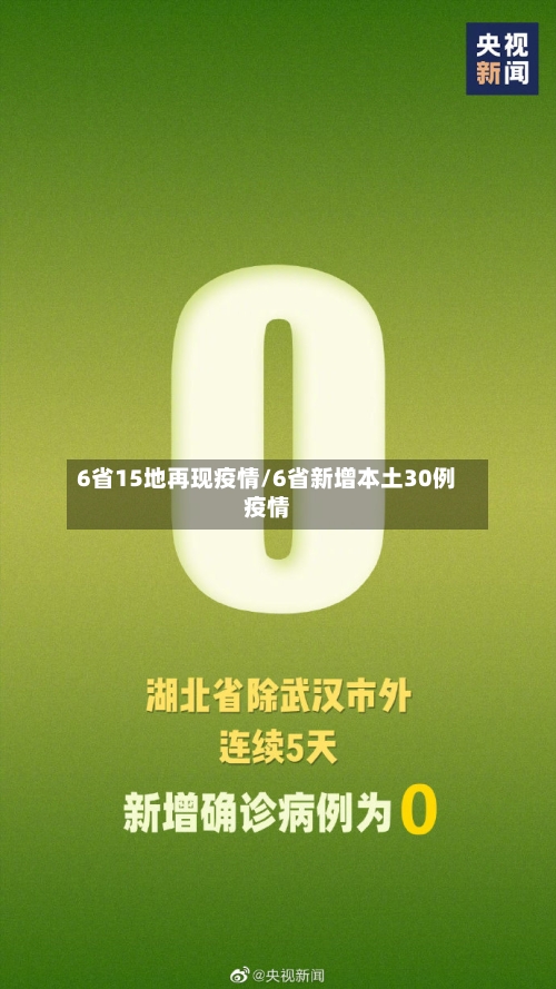 6省15地再现疫情/6省新增本土30例疫情-第2张图片