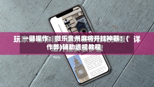 一键操作:微乐贵州麻将开挂神器!(作弊)辅助透视教程-第3张图片