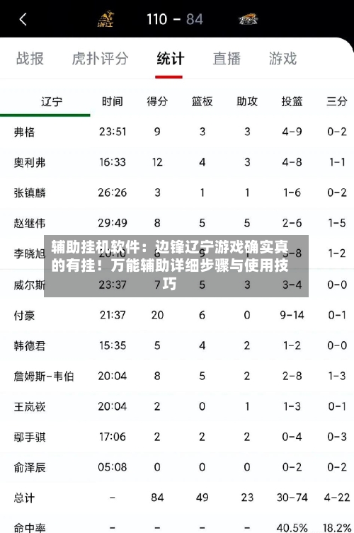 辅助挂机软件：边锋辽宁游戏确实真的有挂！万能辅助详细步骤与使用技巧-第3张图片