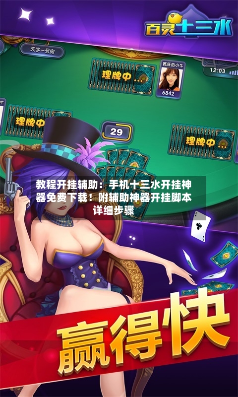教程开挂辅助：手机十三水开挂神器免费下载！附辅助神器开挂脚本详细步骤-第2张图片