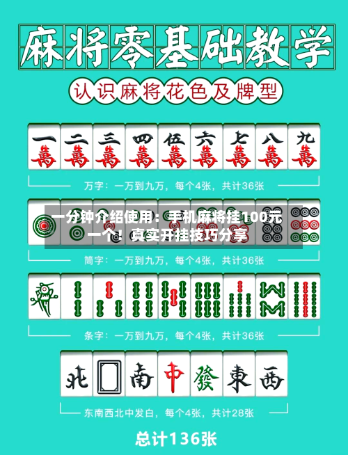 一分钟介绍使用:手机麻将挂100元一个!真实开挂技巧分享-第2张图片